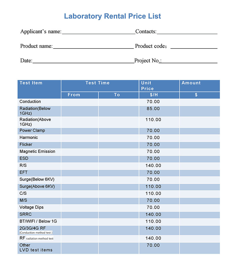 Udlejning af laboratorier
